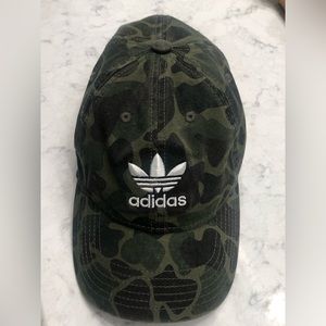 Camo adidas cap